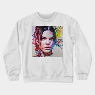 Face of Kendall Crewneck Sweatshirt